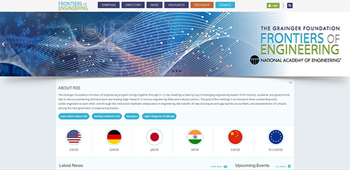 The Grainger Foundation Frontiers of Engineering homepage