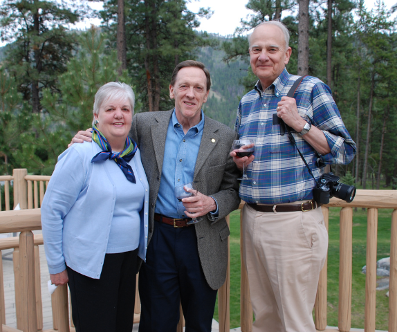 Bill with Lance and Susan Davis