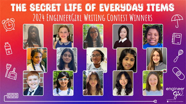 EngineerGirl 2024 Writing Contest Winners Announced
