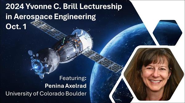 Penina Axelrad Awarded 2024 Yvonne C. Brill Lectureship in Aerospace Engineering </h1><h4 style=